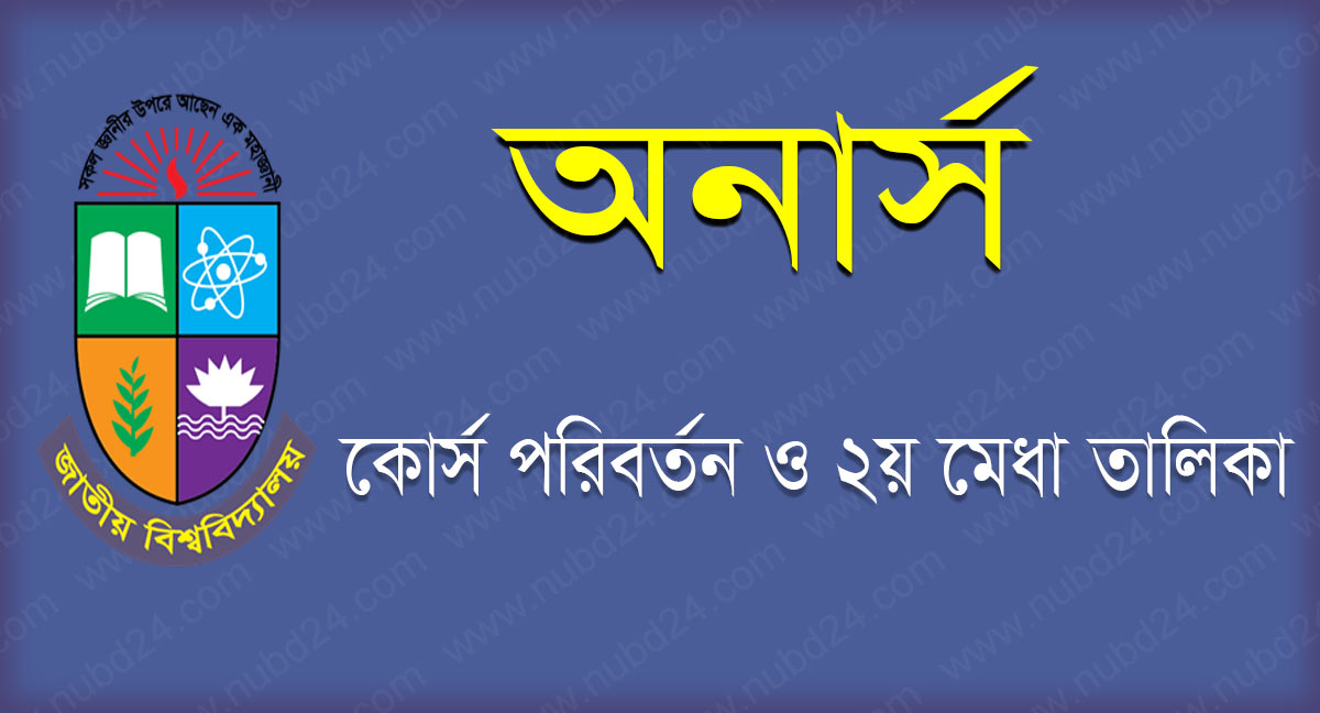 NU Honours Admission 2nd Merit List 2021