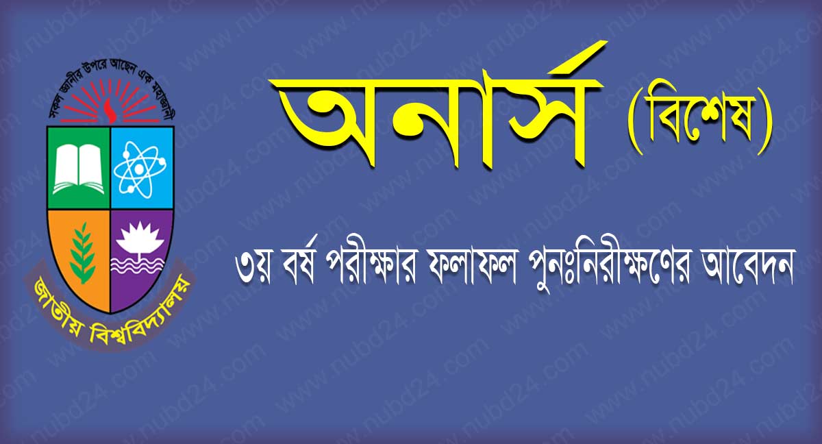 Honours 3rd Year Special Exam Result Challenge 2021