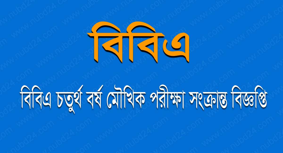 NU BBA 4th Year Viva Exam 2021