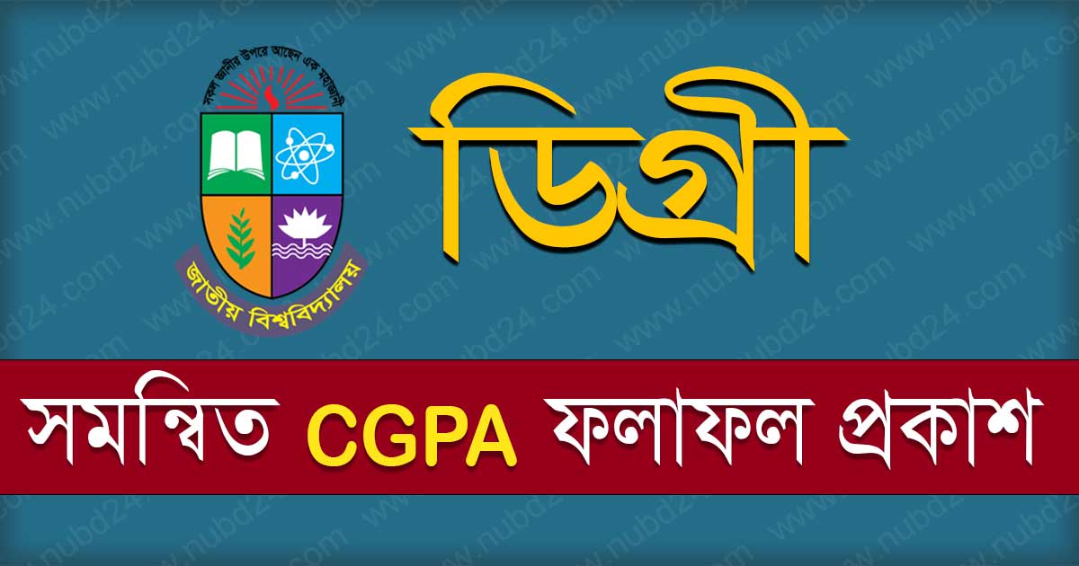 NU Degree Final CGPA Result 2024