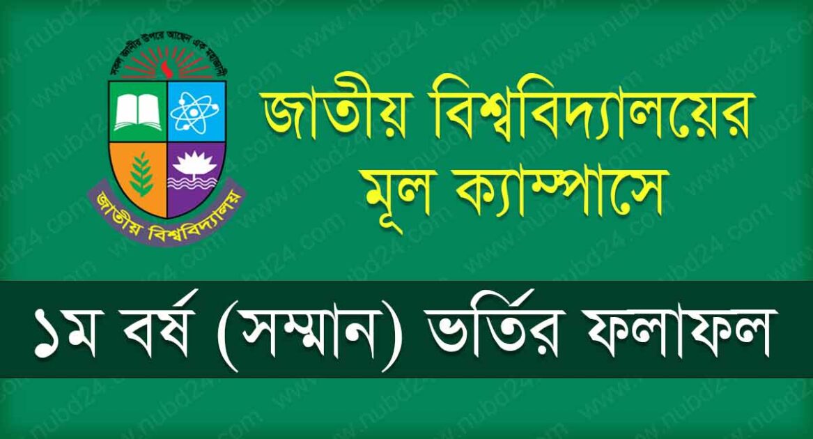 NU Main Campus Admission Result 2024